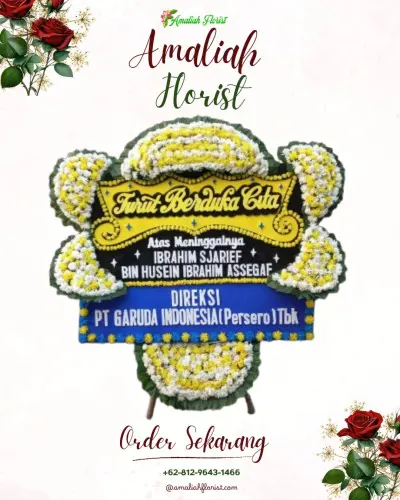 Papan Bunga Duka di Janegara